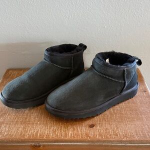 UGG Black Ultra Minis